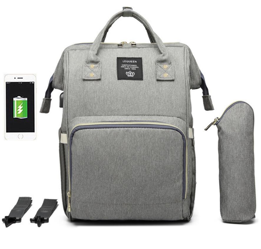 Sac à couches de grande capacité, sacs à dos pour soins infirmiers pour maman, voyage pour bébé