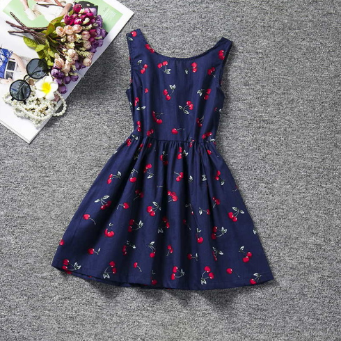 Robe décontractée en dentelle pour enfants de 3 à 8 ans