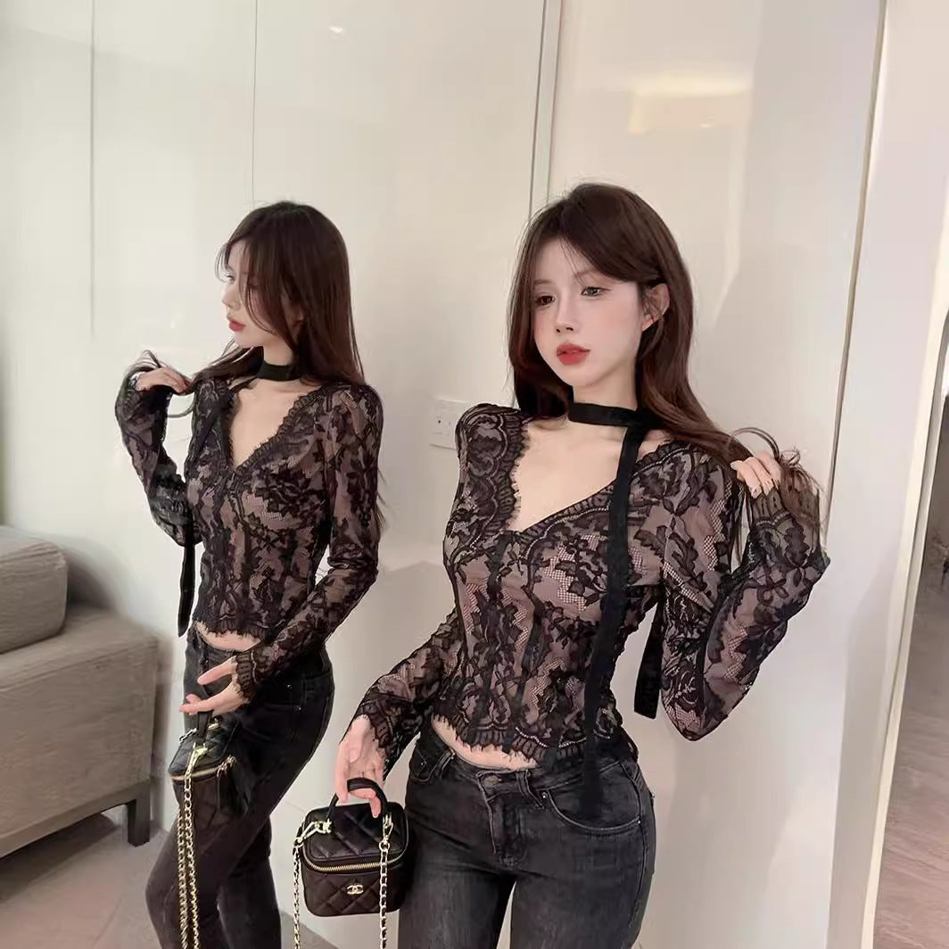 Slim-Fit Underwear Top Bottoming Shirt For Women