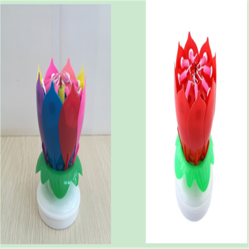 Incroyables bougies de lotus
