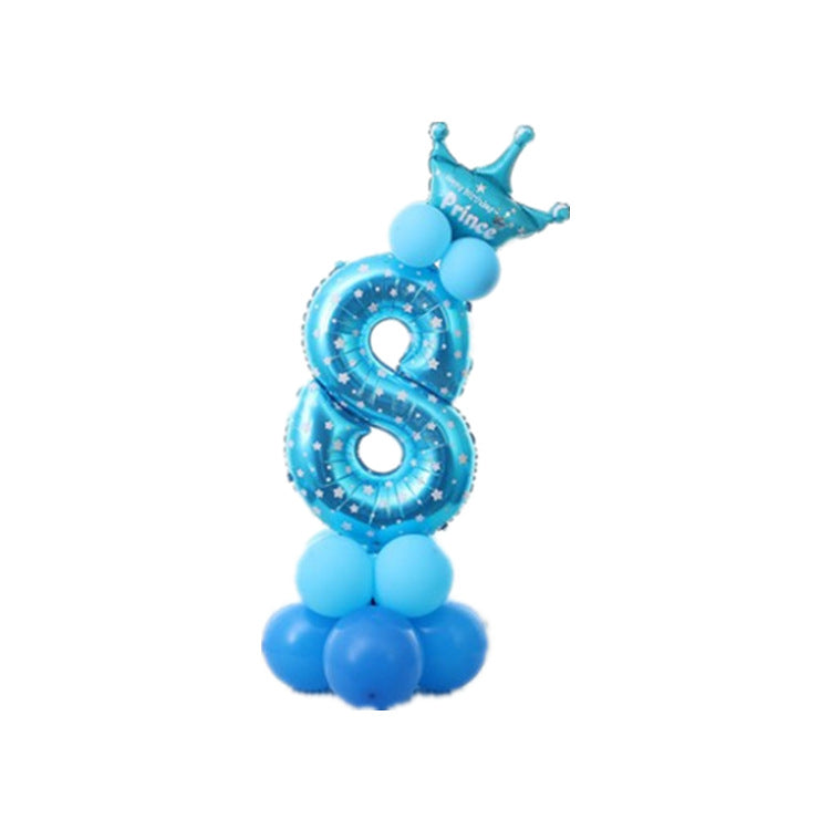 Ballon en aluminium pour fête d'anniversaire