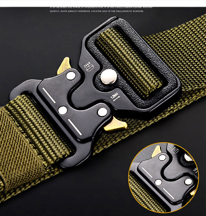 Cobra Buckle Tactical Belt - Military Precision