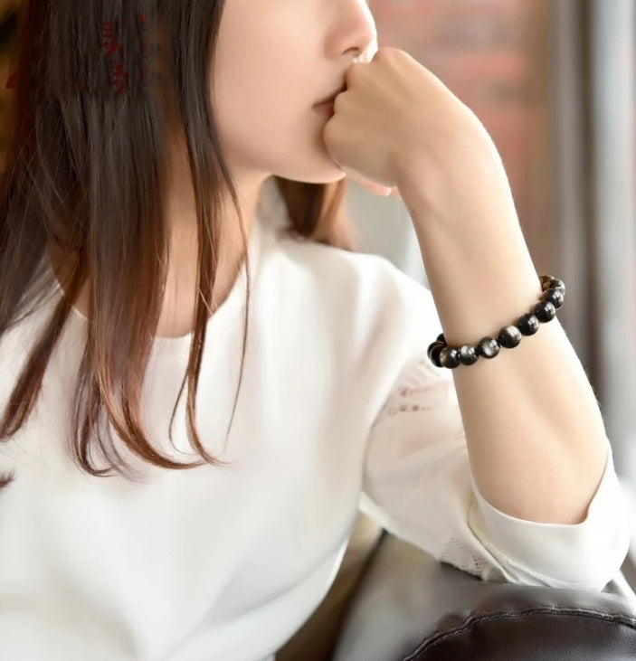 Gold Sapphire Bracelet High Quality Natural Wavy Bracelet for Men and Women