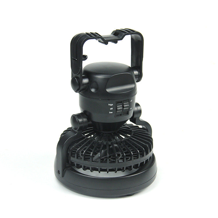 Multifunctional 18LED Camping Fan Light Sound