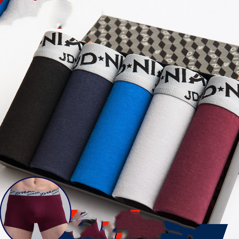 Presentförpackning med boxerbyxor för män
