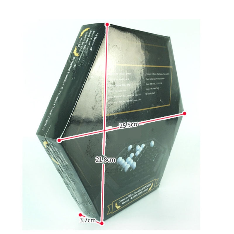 Board Game Abalone Family Board Game Intellectual Development Desktop Party Home Marble Strategy Game For Children