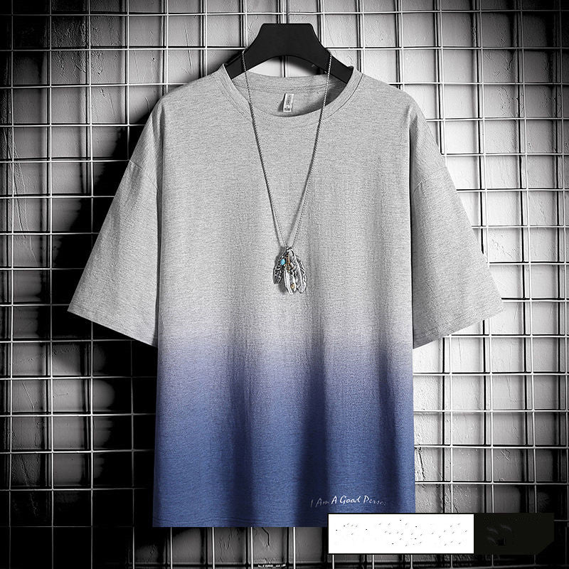 T-shirt ample style Hong Kong pour hommes