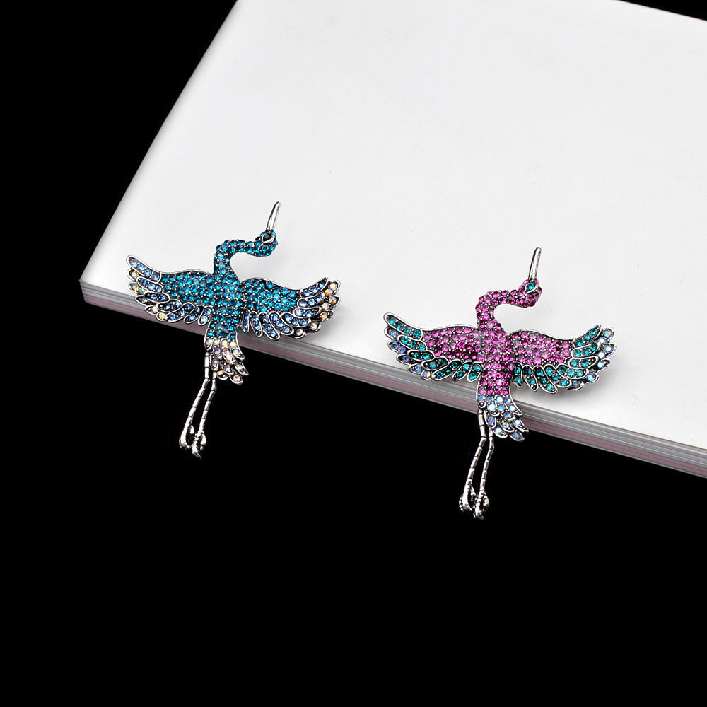 Kristallbrosch Full av Rhinestone Klädertillbehör Brosch