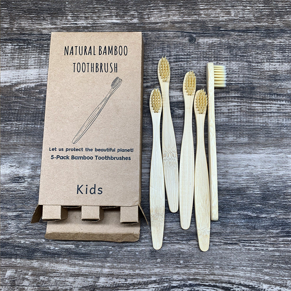 Eco Friendly Bamboo Soft Fiber Toothbrushes