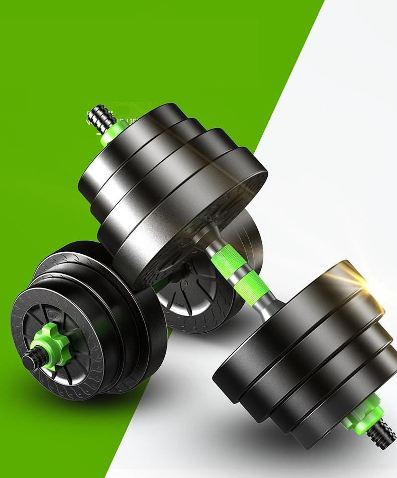 Detachable Metal Dumbbell Set - Professional Home Gym Equipment (10kg-40kg)