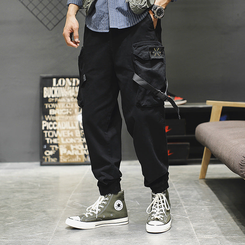 Nya Casual Byxor Herr Cotton Cargo Byxor