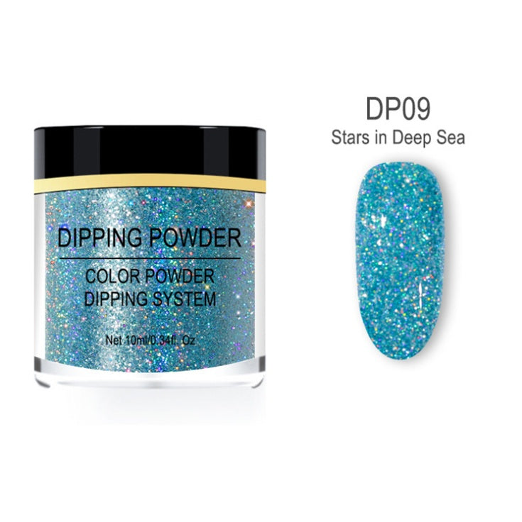 Professional Laser Glitter Nail Powder - Holographic Dip System | Long-Lasting Formula