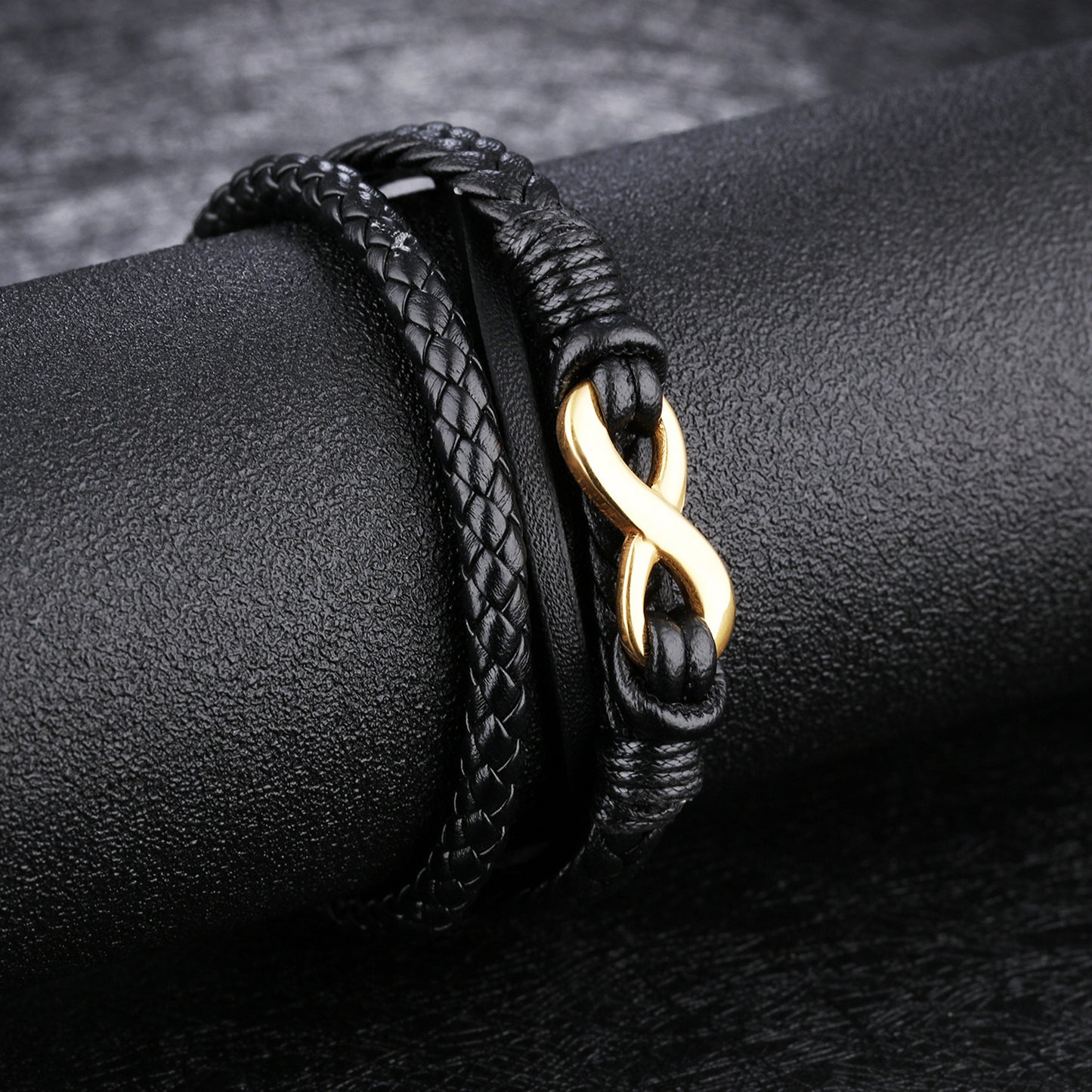 Bracelet en cuir vintage