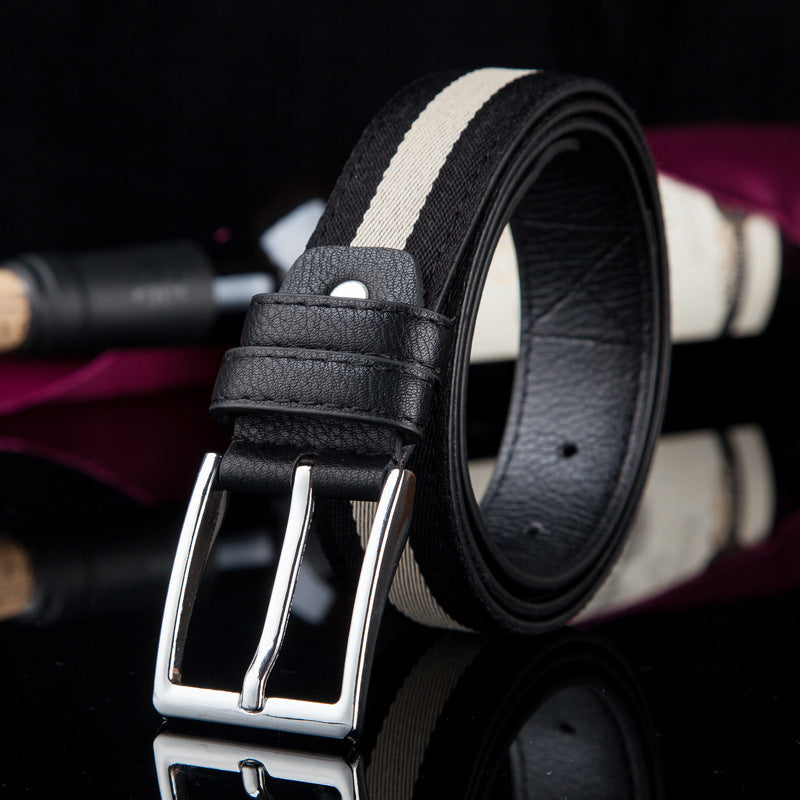 Casual Pin Buckle Belt - Effortless Simplicity