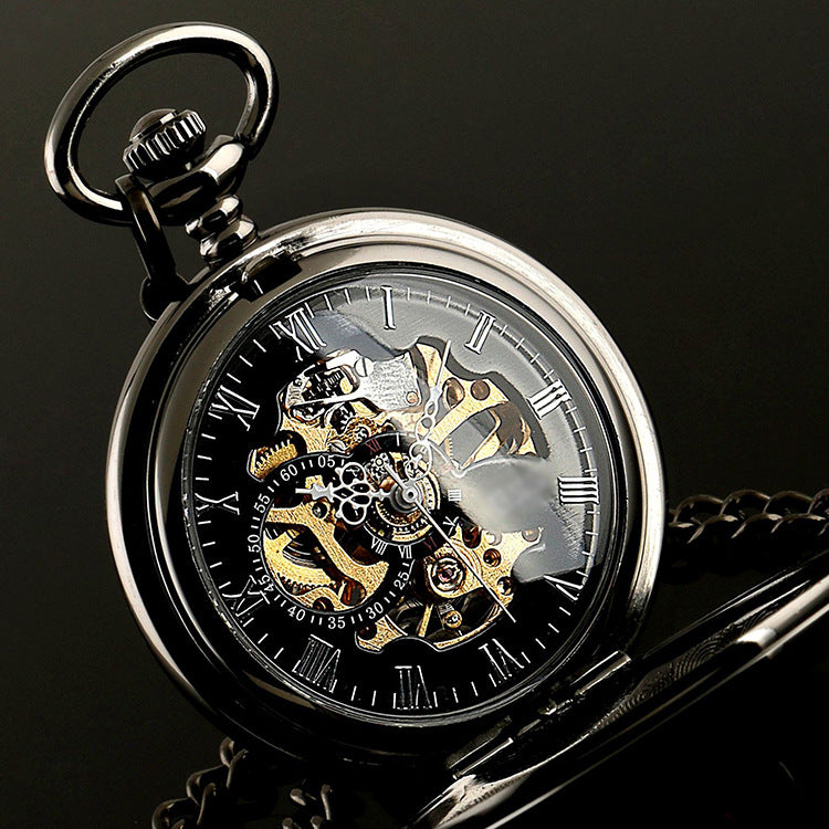 Vintage Mechanical Pocket Watch - Timeless Elegant Historical Sophisticated Nostalgic Classic Engineering Marvel