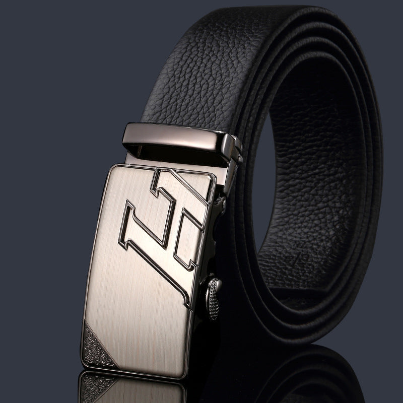 Men's Automatic Buckle Belt - Ultimate Convenience