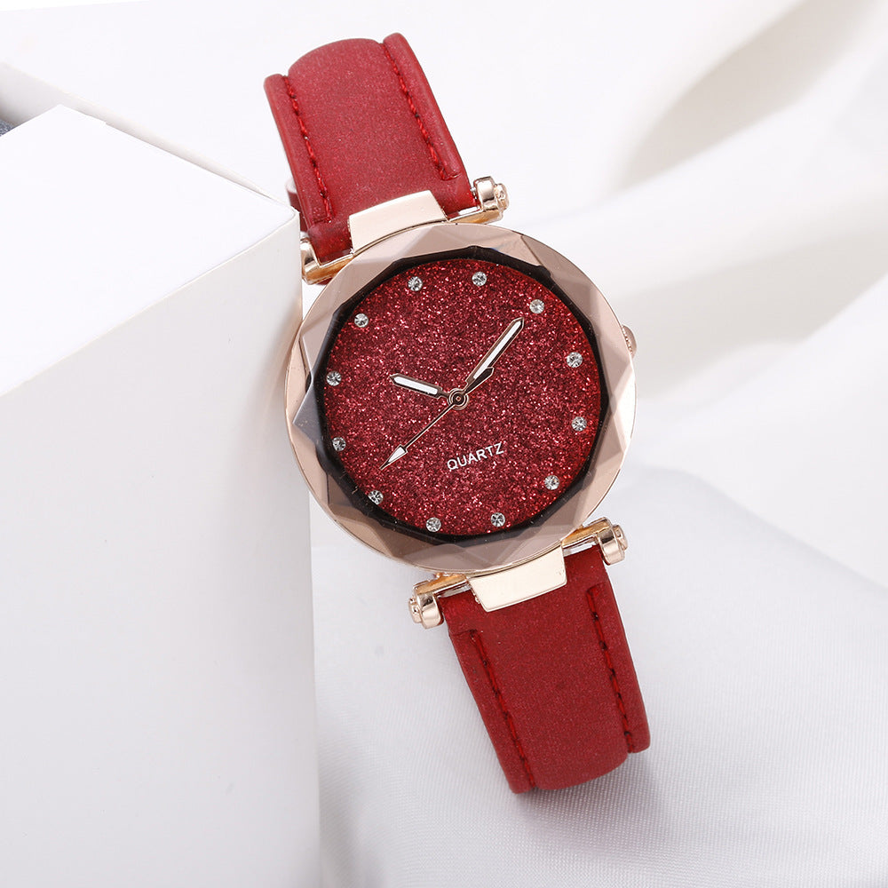 Starry Watch - Timeless Stylish Sophisticated Sleek Vibrant Elegant Durable Water-Resistant