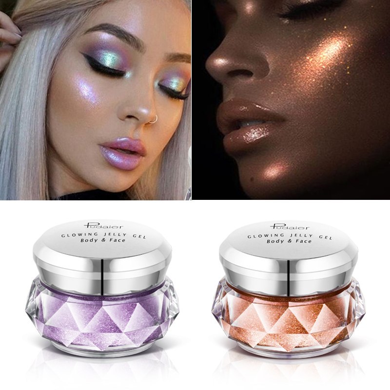 Holiday Glow Face Highlighter Jelly Gel