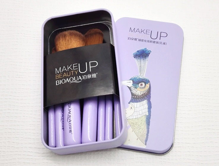 Ensemble de pinceaux de maquillage fins