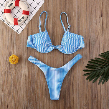 Professional Women's Sexy Bikini - Spandex Construction (High-Quality Materials, Stylish Design, UV-Protective Fabric, All-Day Comfort)