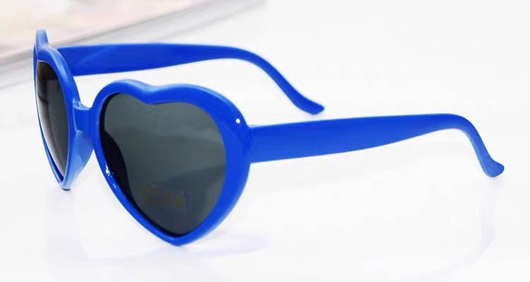 Heart-Shaped Light Love Special Effects Glasses Love Glasses Fashion Sunglasses