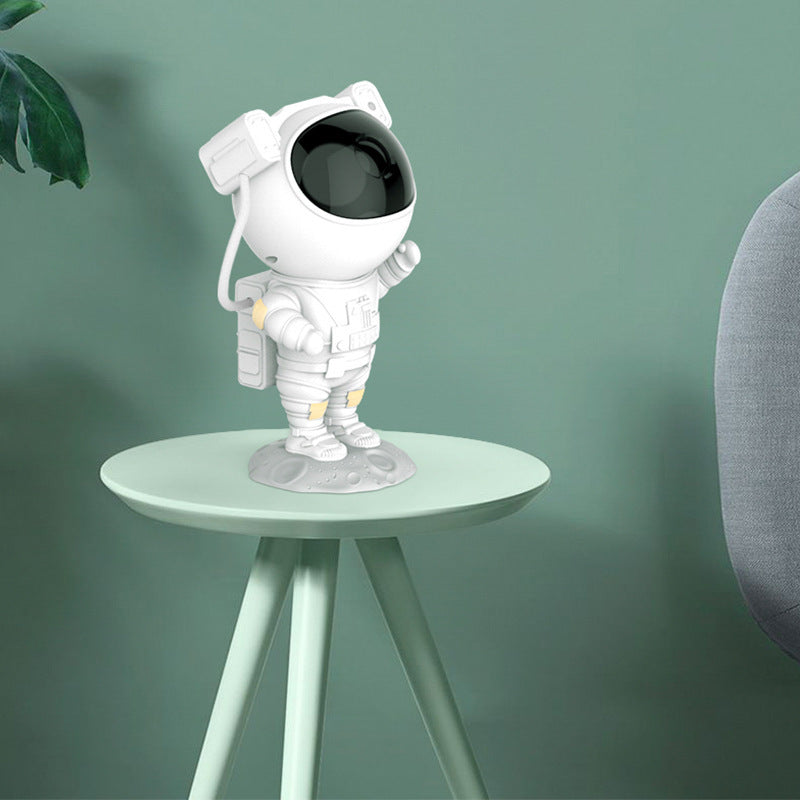 Créatif astronaute galaxie ciel étoilé projecteur veilleuse USB atmosphère Sovrum Brenda lampa bordslampa ourlet Verktyg lampa présentateur