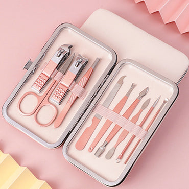 Ensemble d'ongles ensemble de manucure manucure pédicure ciseaux outil de soin