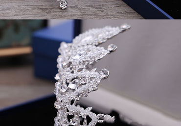 Crown Hairband Wedding Hair Accessories - Elegant Bridal Wear
