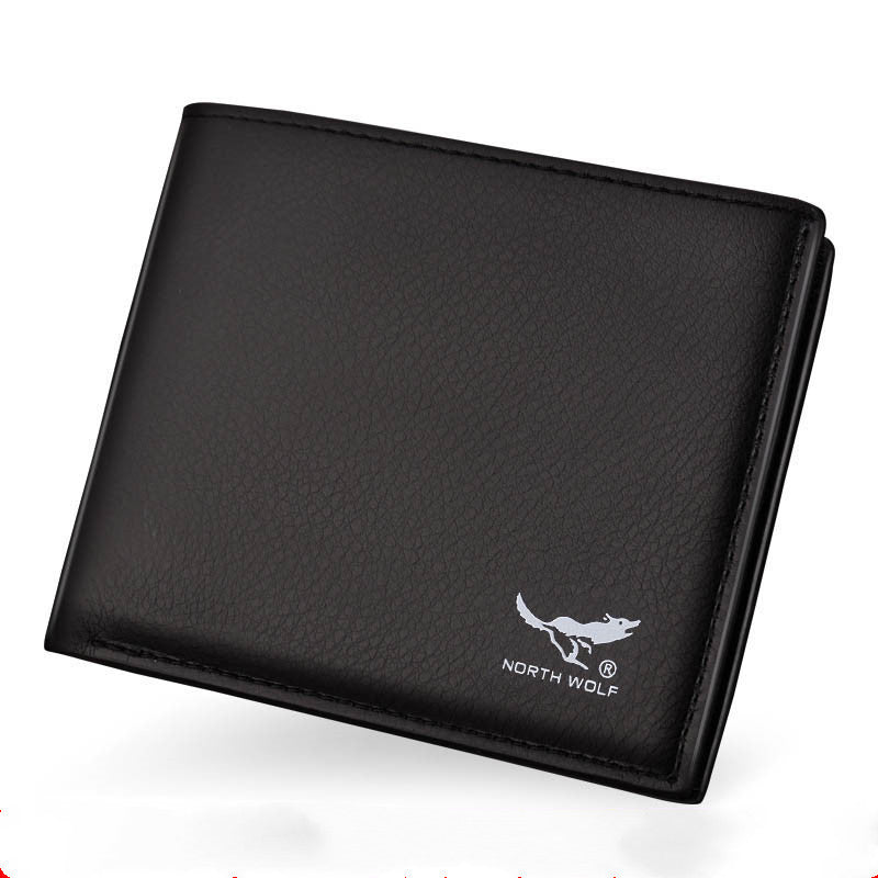 Men's Wallet Short Zipper Korean Style Wallet