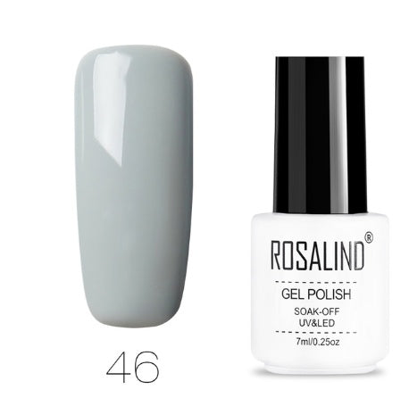 ROSALIND Pure Colors Gel Polish Collection - 7ML | 58 Colors + Base/Top UV/LED