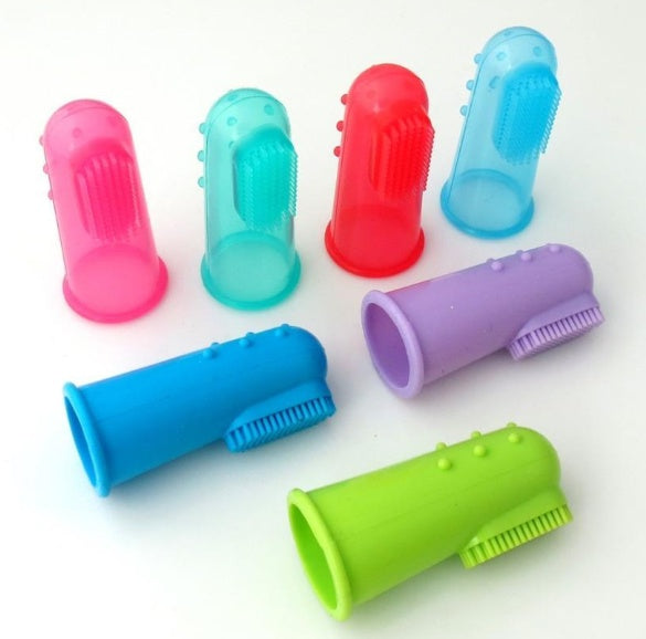 Supermjuk Pet Finger Tandborste