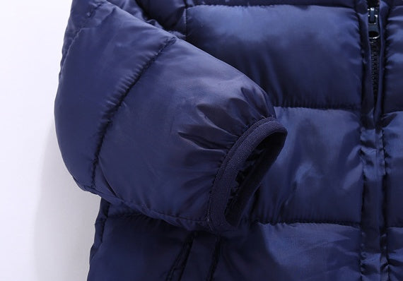 Manteau enfant en cuir d'agneau