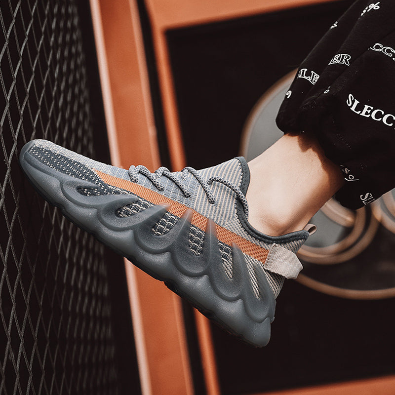 Modesneakers med vågsula Coola sportskor män