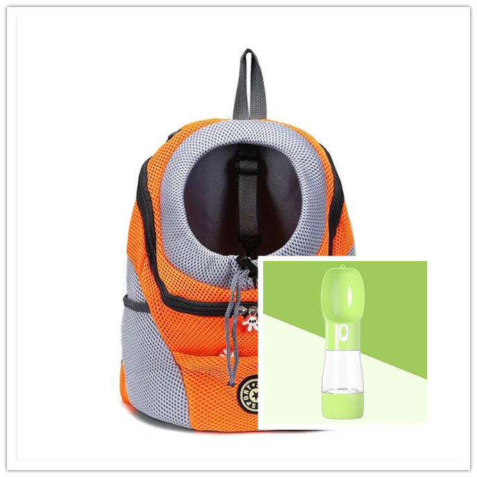 Pet Dog Carrier Carrier For Dogs Ryggsäck Ut Dubbel axel Bärbar Travel Outdoor Carrier Bag Mesh