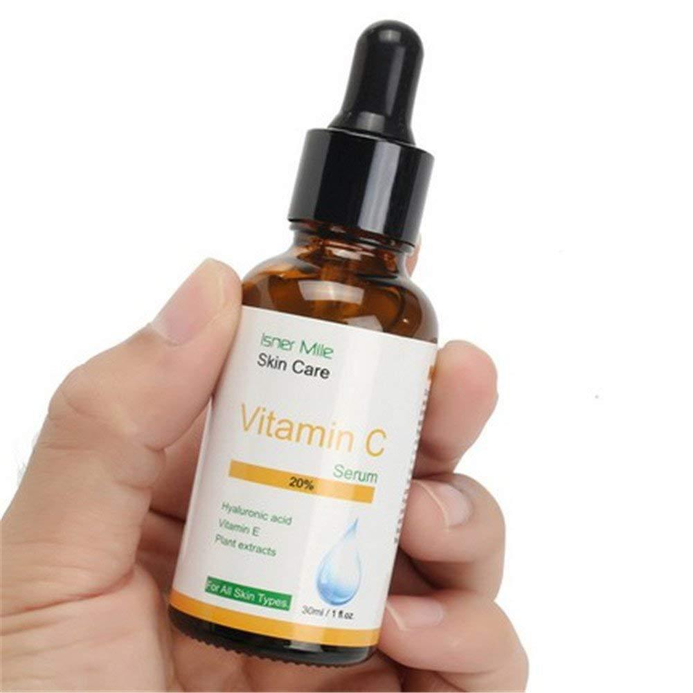 C-vitamin outspädda hudvårdsprodukter