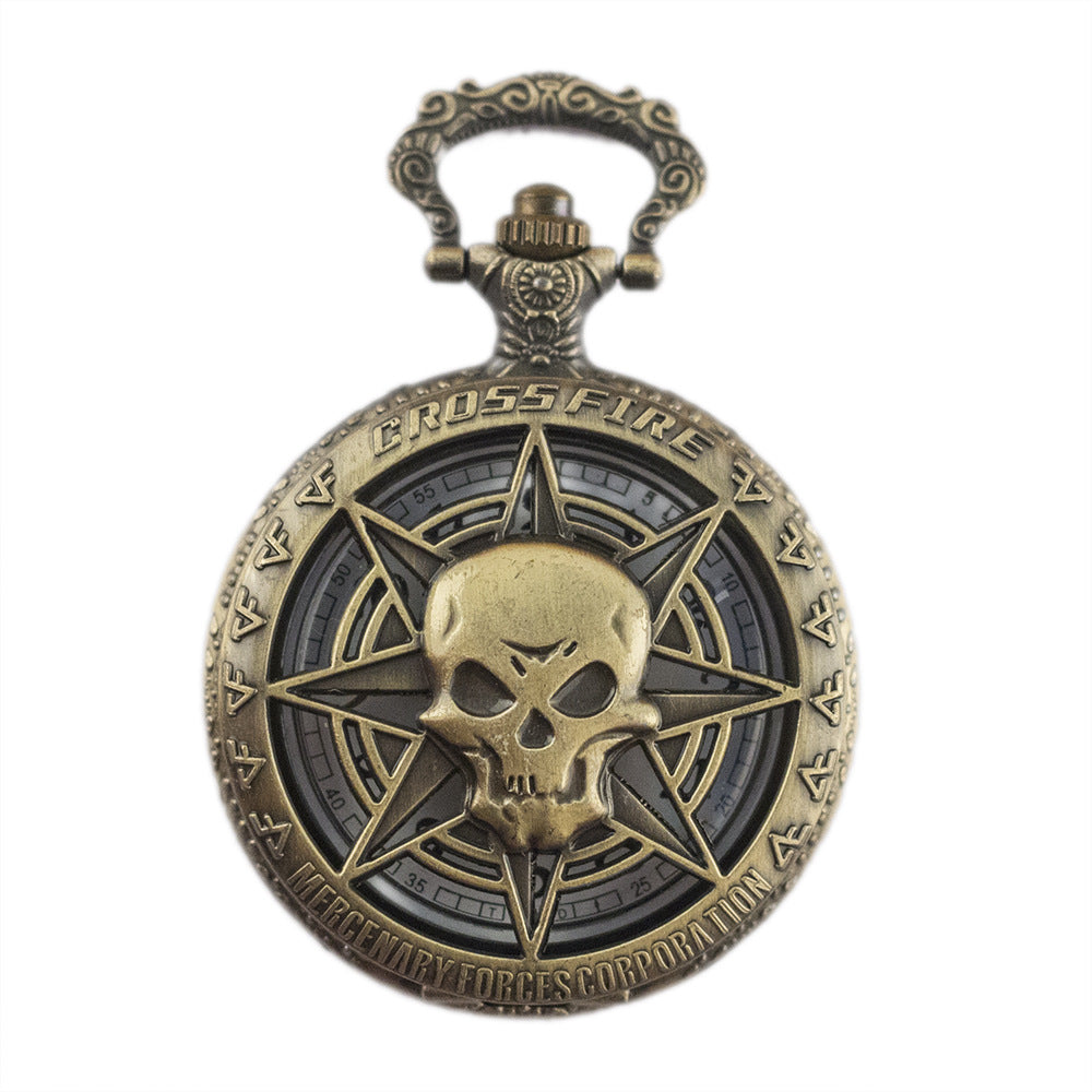 Vintage Necklace Quartz Pocket Watch For Men And Women Chain Watch - Nostalgic Elegant Precise Stylish Unisex