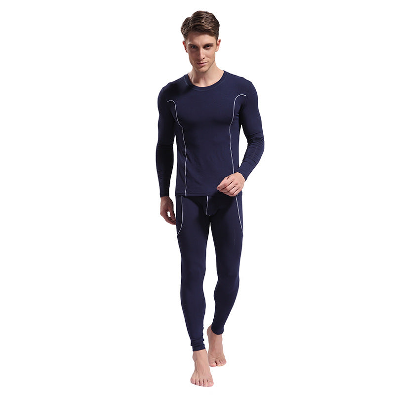 Ensemble de sous-vêtements fins pour hommes en fibre de bambou