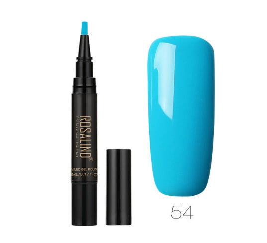 Pure Color Nail Art Pen - 5ML UV/LED | 58 Colors MSDS/SGS Certified