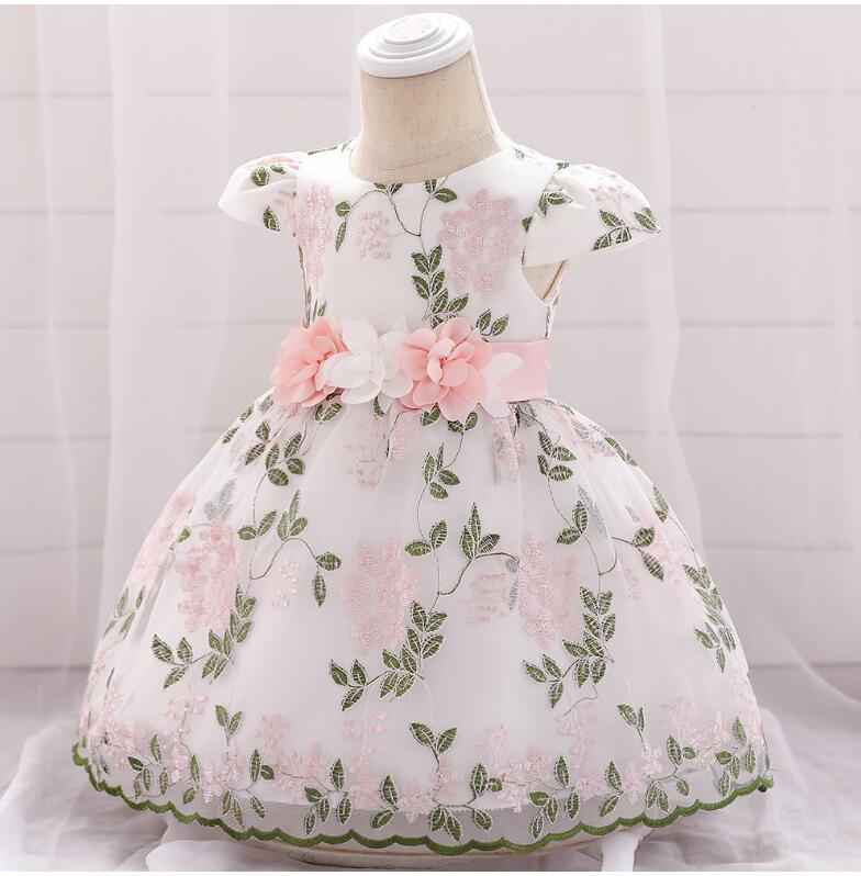 Summer Children's Clothing - New Baby Birthday Party Wedding Dress Skirt Girls Fluffy Dress