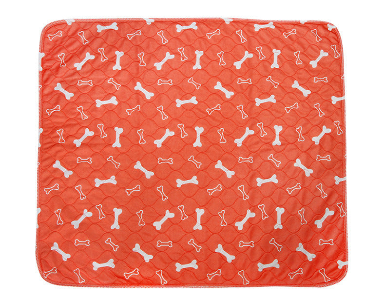 Pet Dog Pee Pads Trelagers vattentät PVC söt Återanvändbar vattenabsorption Pet Dog Training Urin Pad Blöjor Tvättbar Pee Mat