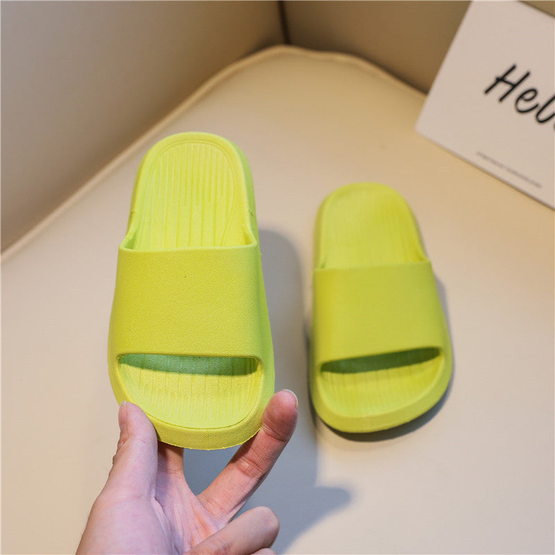 Children's Slippers Boys Indoor Bathrooms Girls Bathing Non-slip Soft Bottom