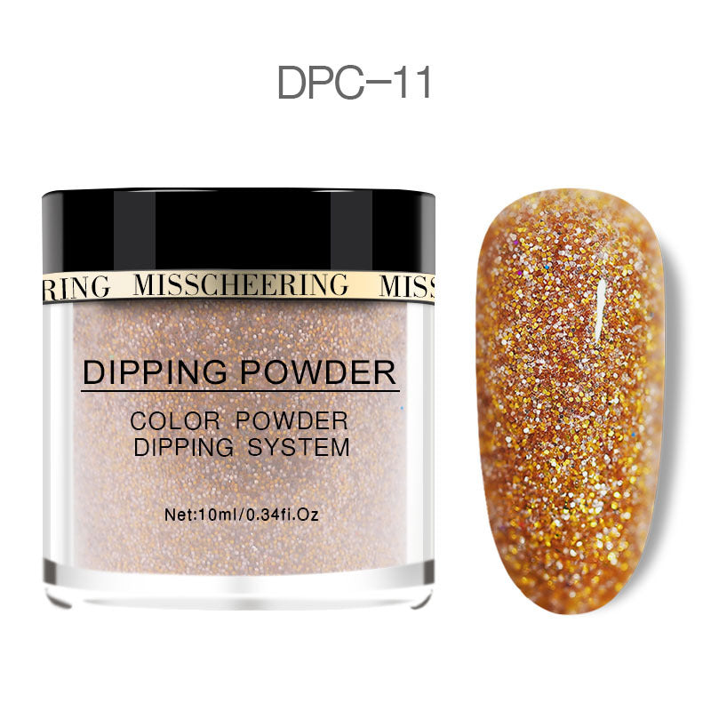 Professional Laser Glitter Nail Powder - Holographic Dip System | Long-Lasting Formula