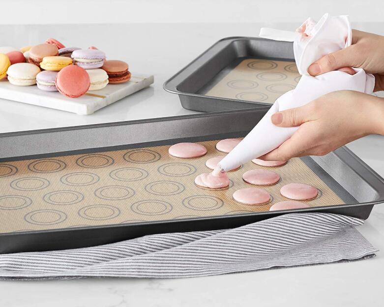 Macaron bakmatta i silikon