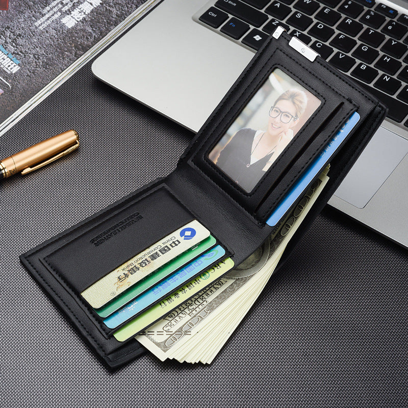 mäns plånböcker mäns business Money Wallet Visitkortsfodral