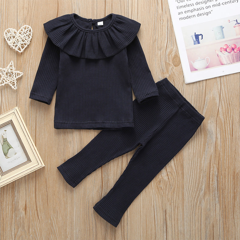 Lotus Leaf Girl Pants - Professional Design