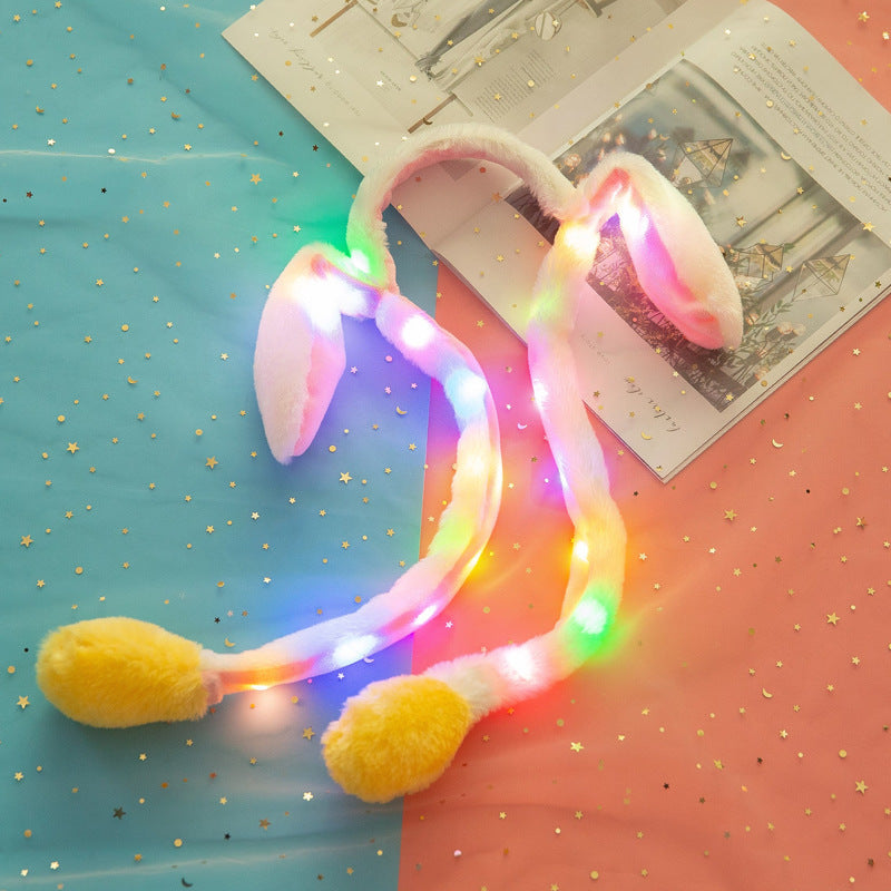 Rabbit ear plush toy