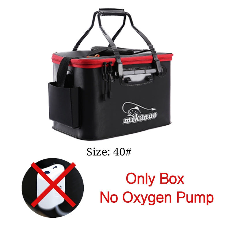 Professional EVA Fishing Bucket - Collapsible Live Well Tank for Anglers