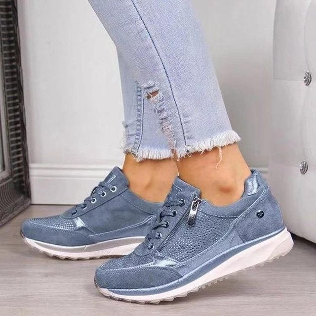 Women's Thick Bottom Daddy Shoes - 3cm Height Increase