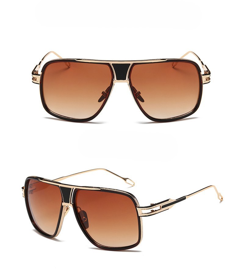 Solglasögon homme varumärken Designer Sun glasögon kör Oculos De Sol Masculino Grandmaster Square Solglass