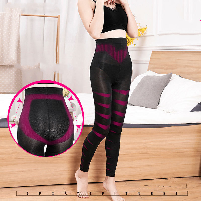 Premium Cropped Leggings - 90% Nylon 10% Spandex - Free Size (86-100cm Waist) - Black - Comfortable Stretch